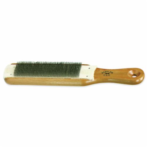 CRESCENT NICHOLSON® 21458 File and Rasp Cleaner, 10 in OAL, Wood Handle