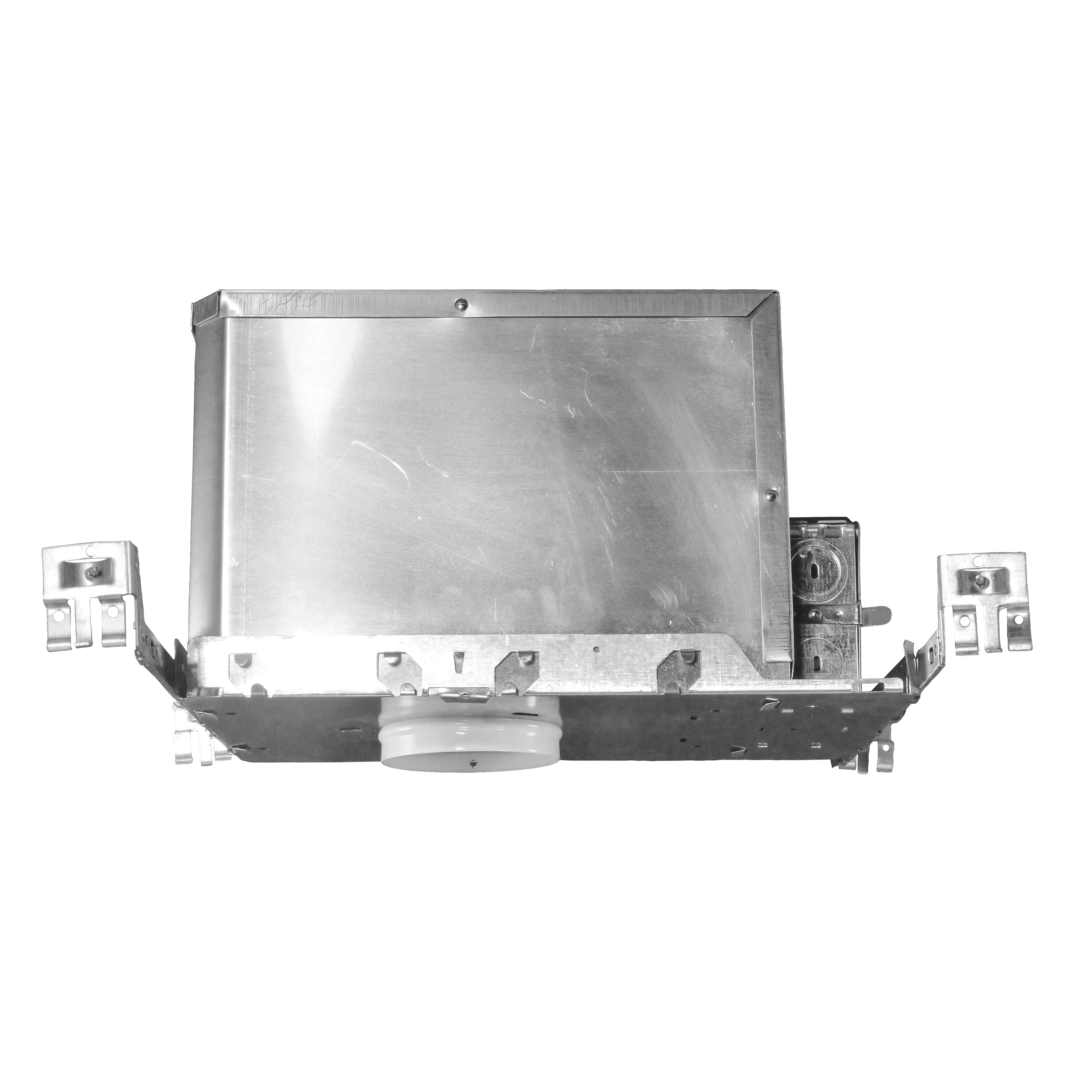 Nicor 13102 Low Voltage Universal Recessed Housing, Halogen Lamp, IC Insulation, 12 V AC, 3-1/2 in Ceiling Opening, Aluminum Housing
