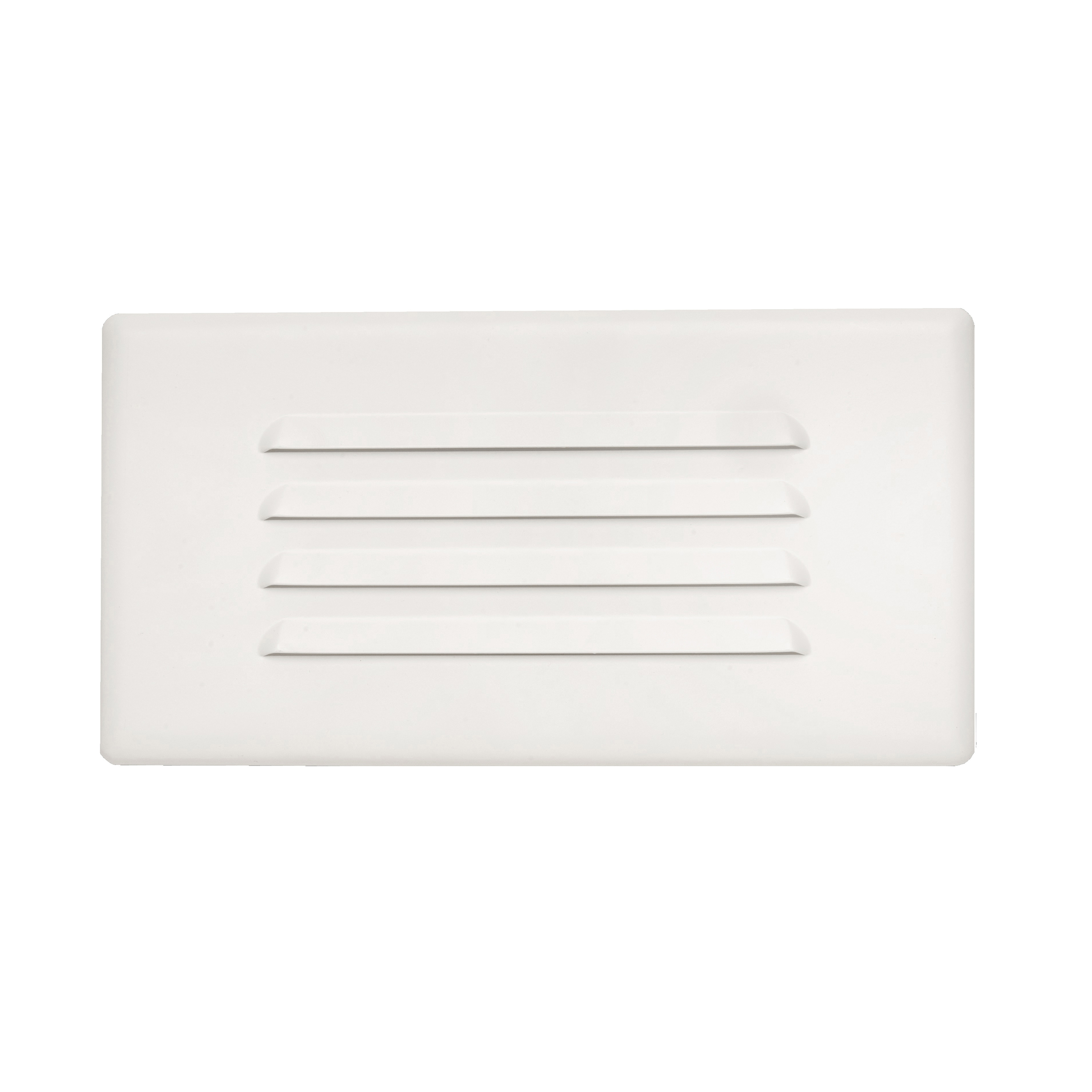 Nicor 15800 Dimmable Step Light With Hanger Bar, (1) Incandescent Lamp, 120 V AC, White Powder Coated Housing