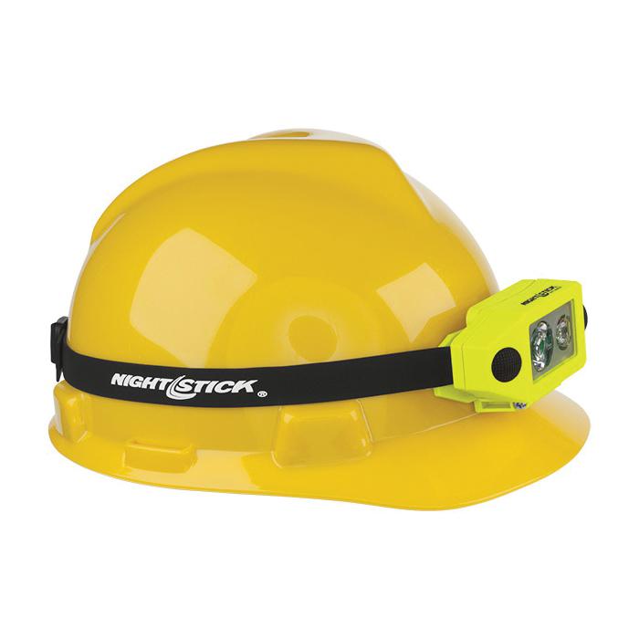 Nightstick&reg; Dual-Light&trade; XPP-5460GX Intrinsically Safe Low-Profile Waterproof Headlamp, LED Bulb, Glass Filled Nylon Polymer Housing, 180/100 Lumens Spotlight/180/100 Lumens Floodlight/200 Lumens Dual-Light&trade; Lumens