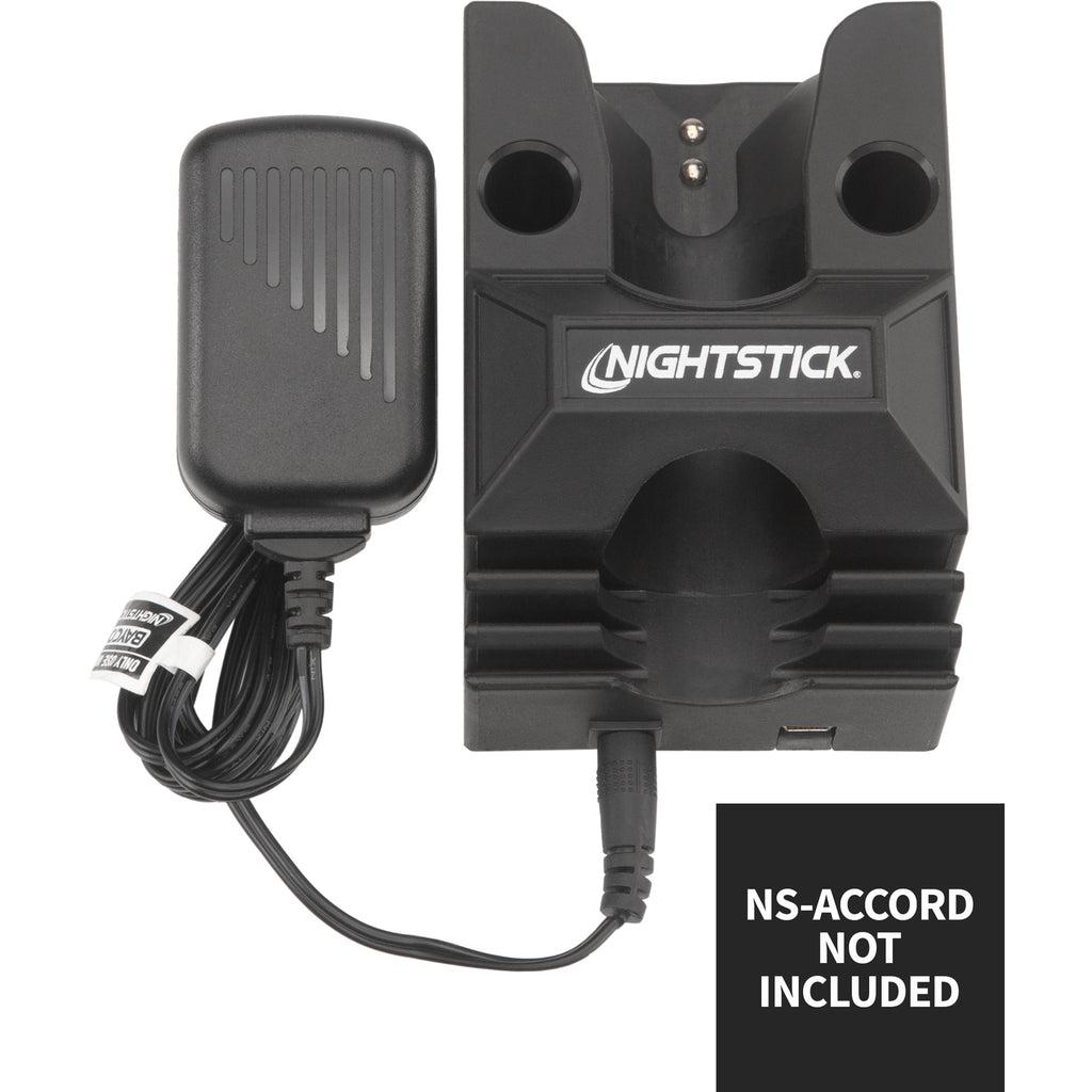 Nightstick&reg; 9000-CHGR2 9000 Drop-in Rapid Charger, For Use With For Series NSR-9000, Black
