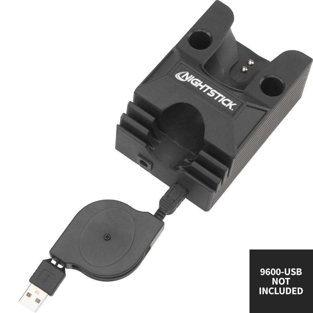 Nightstick&reg; 9000-CHGR2 9000 Drop-in Rapid Charger, For Use With For Series NSR-9000, Black