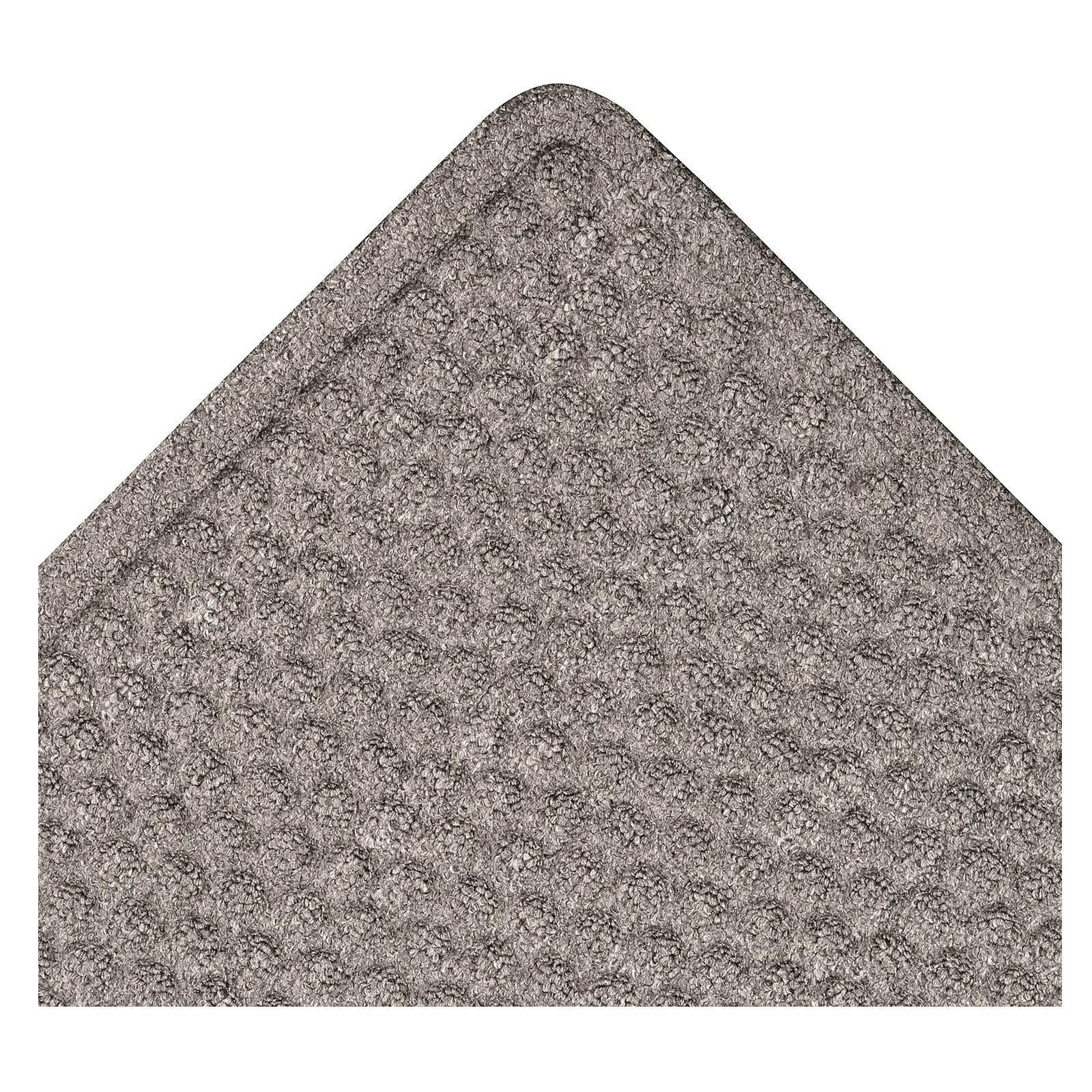 NoTrax&reg; 150S0046CH Aqua-Trap&reg; 150 Rectangular Entrance Mat, 6 ft L x 4 ft W x 3/8 in THK, Charcoal, Tufted Loop Surface Pattern, Dry/Scrape Surface, Resists: Abrasion, Crush, Soil and Wear, Indoor