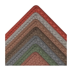 NoTrax&reg; 150S0410GY Aqua-Trap&reg; 150 Rectangular Entrance Mat, 10 ft L x 4 ft W x 3/8 in THK, Gray, Tufted Loop Surface Pattern, Dry/Scrape Surface, Resists: Abrasion, Crush, Soil and Wear, Indoor