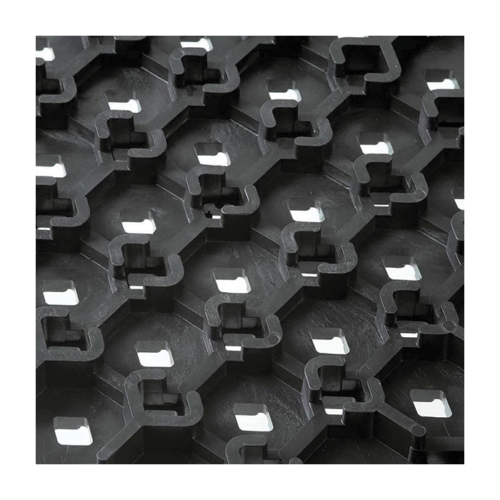 NoTrax&reg; 520S4272BY Cushion-Lok&trade; 520 Modular Anti-Fatigue Floor Mat, 6 ft L x 3-1/2 ft W x 7/8 in THK, PVC, Traction Blades Surface Pattern, PVC Base, Resists: Abrasion, Animal Fat, Cutting Fluid, Grease, Industrial Chemical, Oil, Slip and Wear