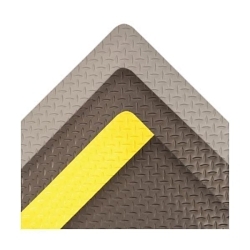 product NoTrax® 551F0003YL 551 M.D. Ramp System® Female Mat Ramp, Yellow, For Use With Notrax® Cushion Ease®, Nitrile Rubber, Rubber Backing, 3 ft L x 2 in W x 3/4 in THK