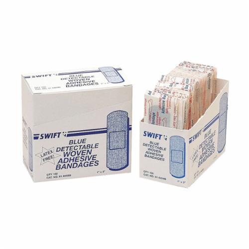 North&reg; by Honeywell 016459B Metal Detectable Strip, Woven Fabric, Blue