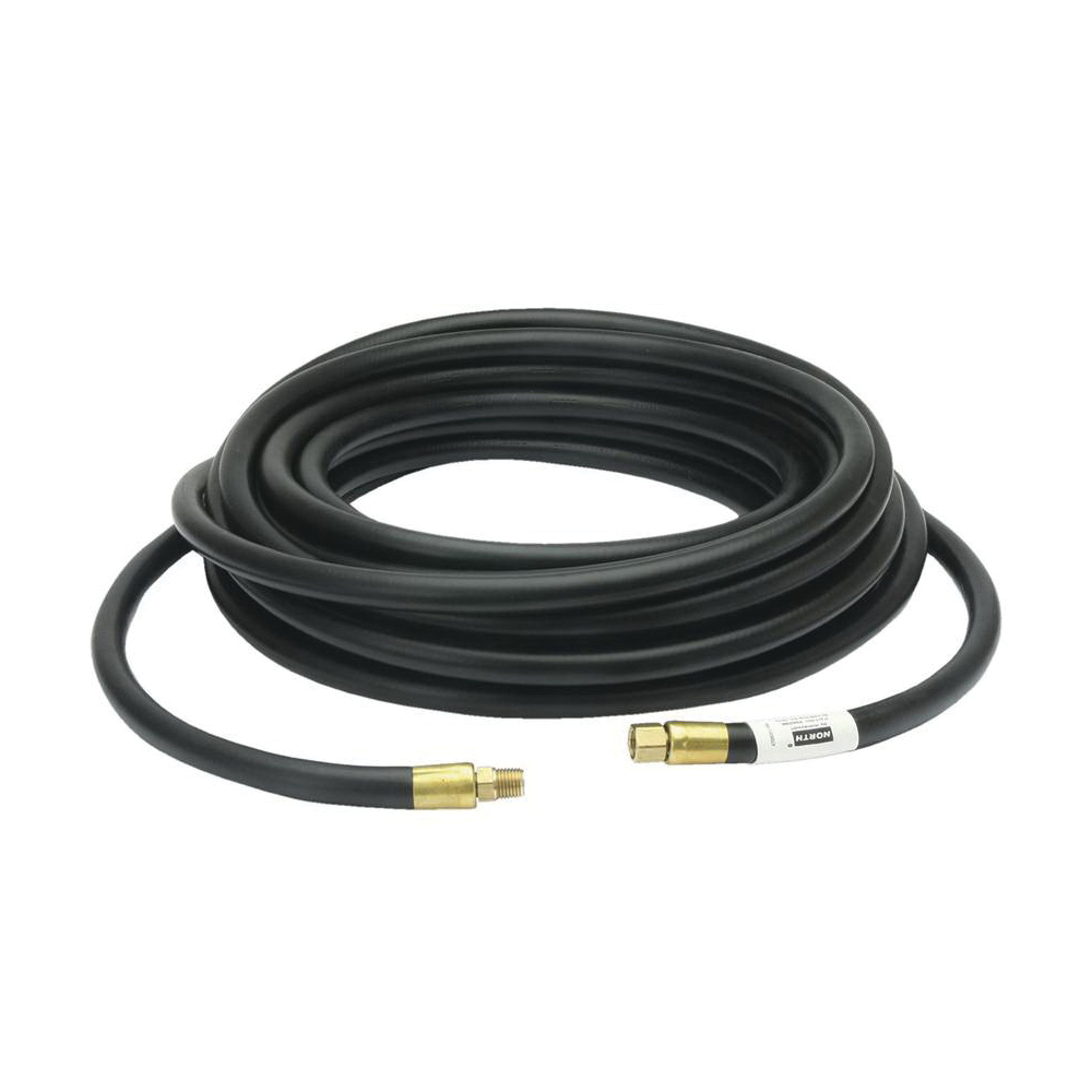 product MSA PremAire® 481080 Chemical Resistant Air Supply Hose, 3/8 in Dia Hose, 50 ft L, Threaded Connection, For Use With Constant Flow Airline and PremAire® Cadet Escape Responder Respirators, NIOSH Approved