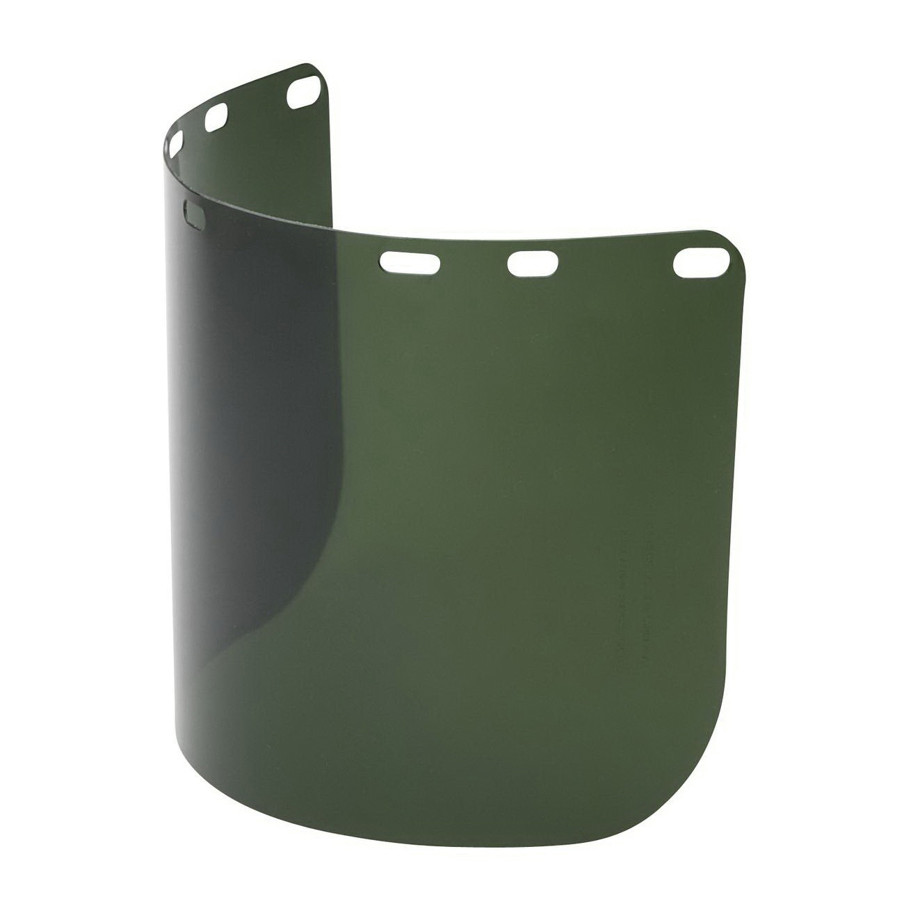 Anchor&reg; 3440UCL Faceshield Visor, Clear, PETG, 9 in H x 15-1/2 in W x 0.04 in THK Visor, For Use With Jackson&reg; Safety Helmets, Specifications Met: ANSI Z87.1-2003