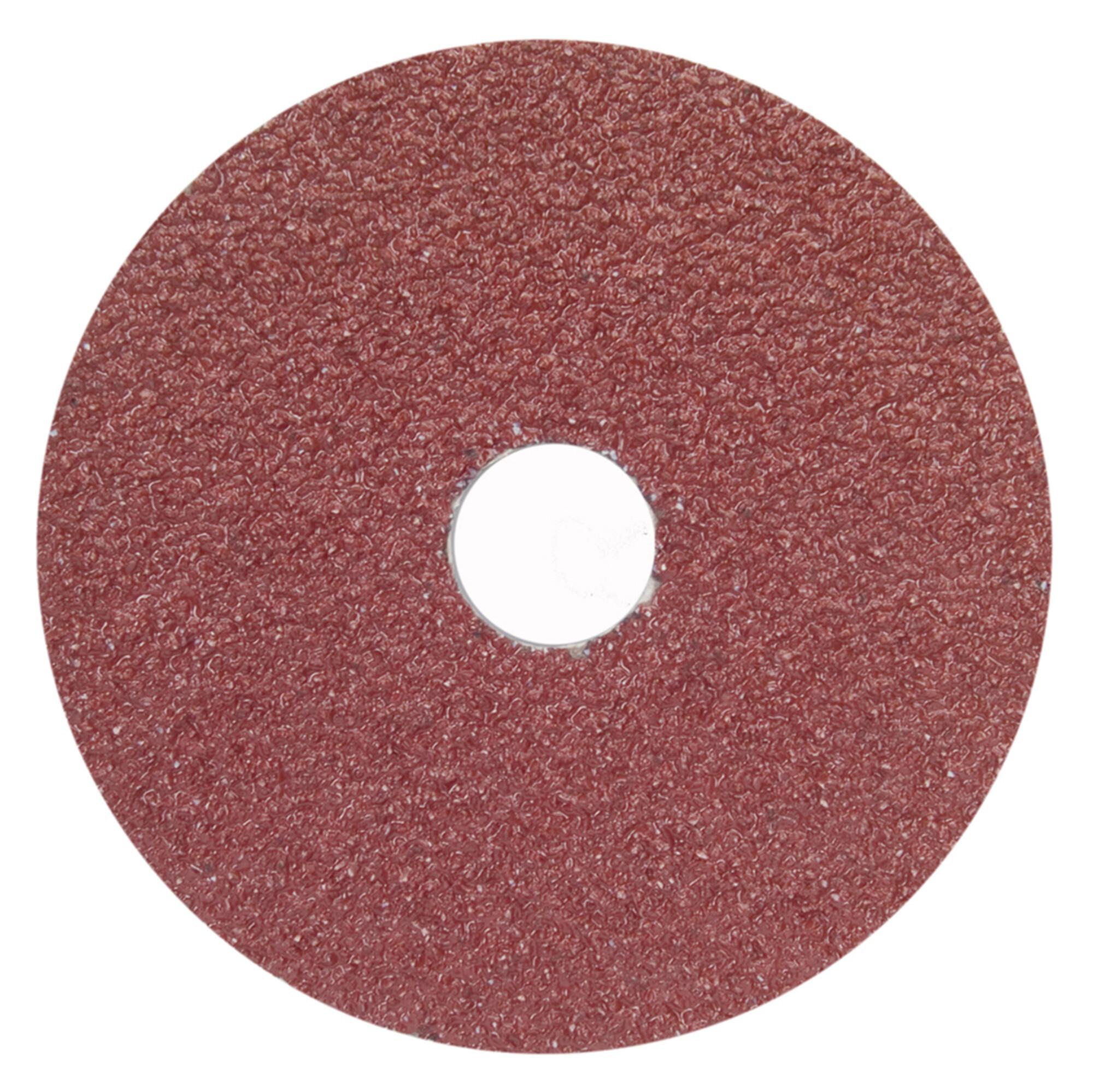 Norton&reg; 5539510749 Coated Grit Fiber Disc, 9-1/8 in Dia Disc, 7/8 in Center Hole, 36 Grit, Extra Coarse Grade, Ceramic Alumina Abrasive, Center Mount Attachment