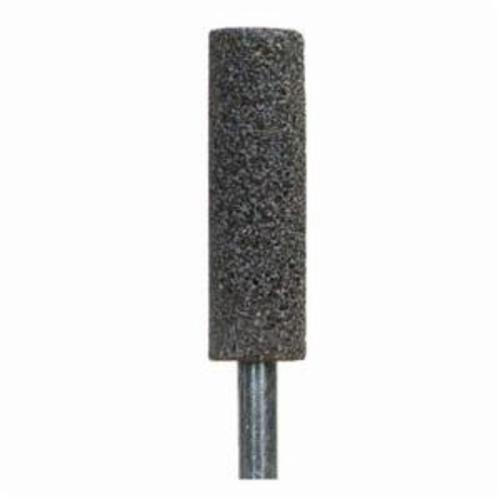 Norton&reg;NorZon&reg; 61463616467 Mounted Point, W197 Cylindrical Point, 5/8 in Dia x 2 in L Head, 1/4 in Dia Shank