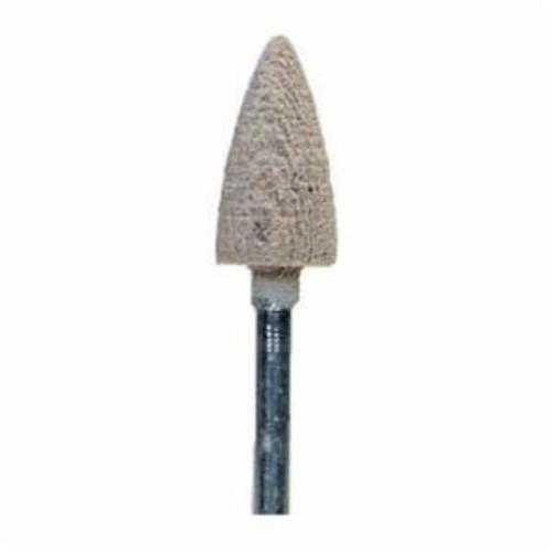 product PFERD JET-KUT® 24422 Universal Line Premium Grade Round Chainsaw File, Radius End, Cylindrical - Radius End (Shape SC) Head, 3/8 in Dia Head, 3/4 in L of Cut, 2-1/2 in OAL, Double Cut
