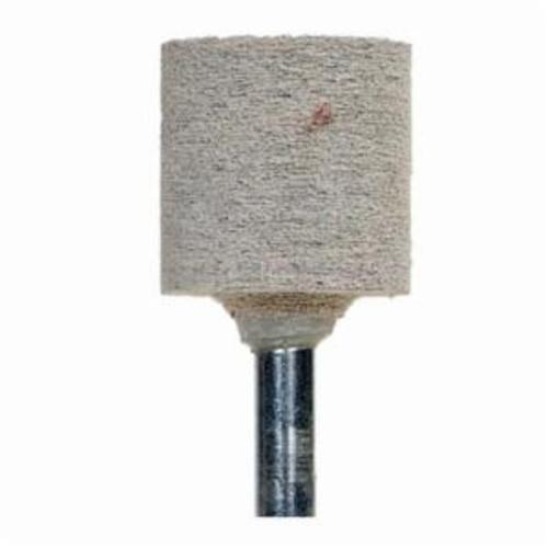 product Norton® 61463622657 Cotton Fiber Mounted Point, B121 Ball Point, 1/2 in Dia x 1/2 in L Head, 1/8 in Dia Shank