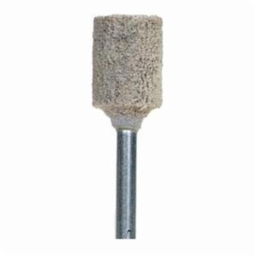 product Norton® 61463622649 Cotton Fiber Mounted Point, W185 Cylindrical Point, 1/2 in Dia x 1/2 in L Head, 1/8 in Dia Shank