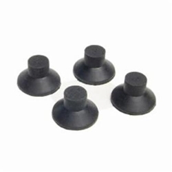 Norton&reg; 61463624194 Replacement Feet, For Use With IM-313 Multi-Oilstone Sharpening System, Rubber