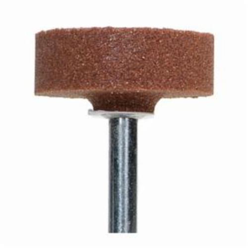 Norton&reg; Gemini&reg; 61463624585 38A Mounted Point, W236 Cylindrical Point, 1-1/2 in Dia x 1/2 in L Head, 1/4 in Dia Shank