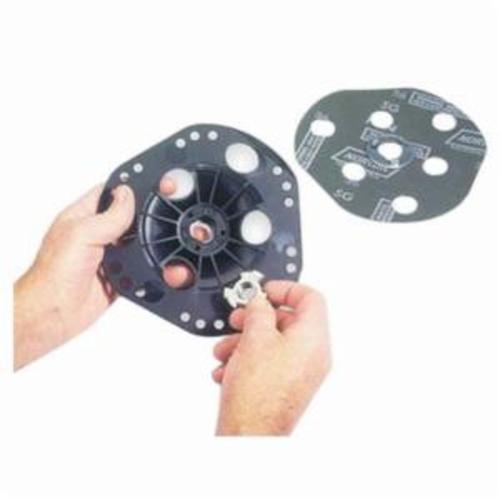 Norton&reg; Speed-Lok&reg;AVOS&reg; 63642502517 Edger Sawtooth Triangle Thicker Backup Pad, 5 in Dia Pad, Type TS Attachment
