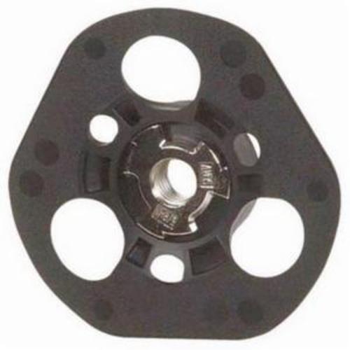 Norton&reg; Speed-Lok&reg;AVOS&reg; 63642503663 Hard Density Triangle Thicker Backup Pad, 5 in Dia Pad, Type TS Attachment