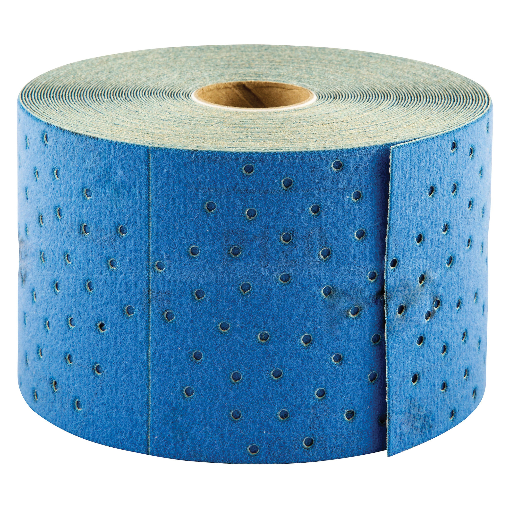 Norton&reg; DryIce&reg; Multi-Air Cyclonic&reg; 63642506114 A975 Perforated Vacuum Coated Abrasive Roll, 13 yd L x 2-3/4 in W, 120 Grit, Medium Grade, Ceramic Alumina Abrasive, Anti-Loading Paper Backing