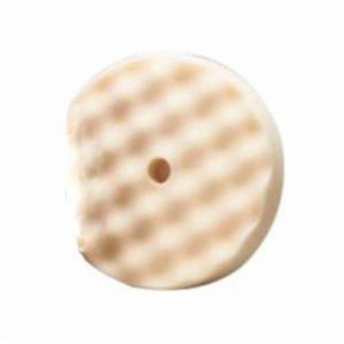 Norton&reg; Liquid Ice&reg; 63642506381 Step 3 Polishing Pad, 8 in Dia, Hook and Loop Attachment, Foam Pad