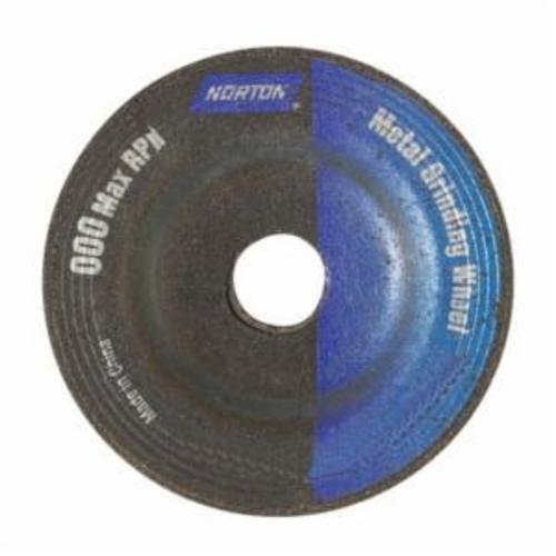 Norton&reg; Gemini&reg; 66252835633 DC2A80 Flexible Cut-Off Wheel With Quick-Change Hub, 2 in Dia x 1/8 in THK, 3/8 in Center Hole, 80 Grit, Aluminum Oxide Abrasive