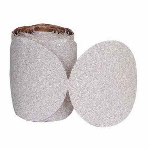 Norton® No-Fil® Adalox® 66261131538 A275OP Hook and Loop Disc, 5 in Dia, P500 Grit, Super Fine Grade, Aluminum Oxide Abrasive, Latex Paper Backing