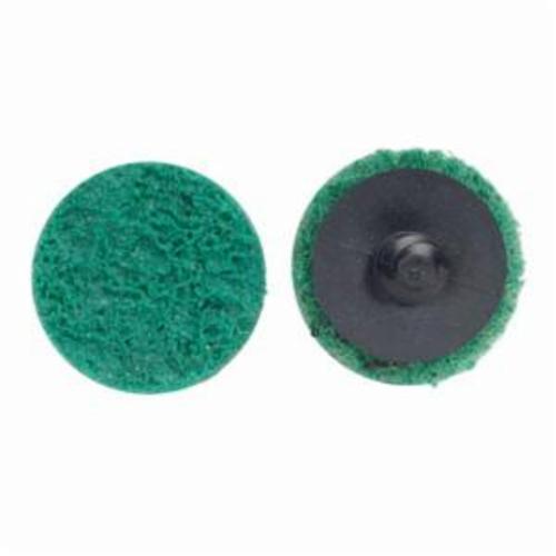 Norton&reg; Rapid Prep&trade; 66623340077 Non-Woven Abrasive Quick-Change Disc, 2 in Dia, 120 Grit, Fine Grade, Aluminum Oxide Abrasive, Type TR (Type III) Attachment