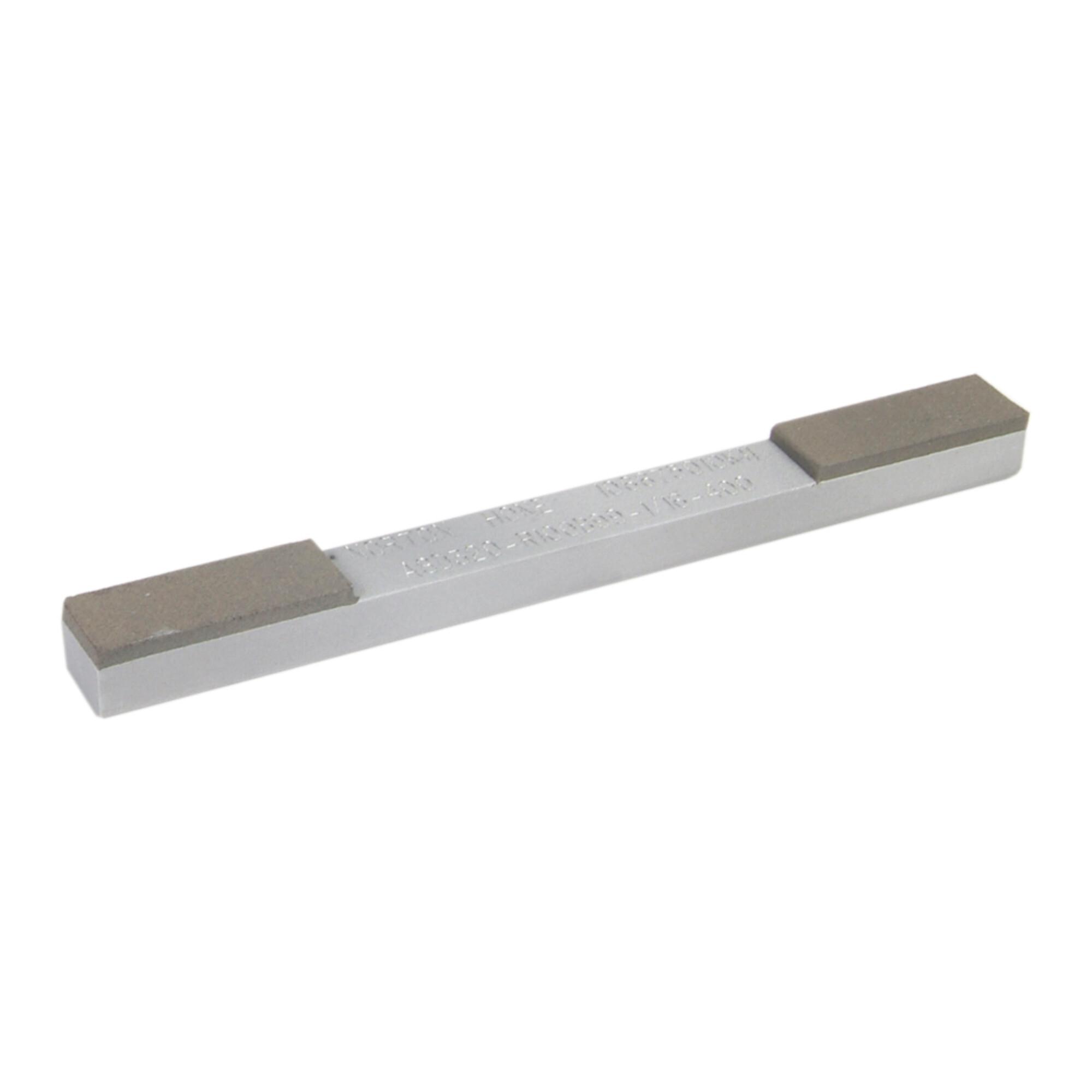 Norton Winter 69014192180 Sharpening Hand Hone, 4 in OAL, 320/400 Grit, Double, Diamond Abrasive