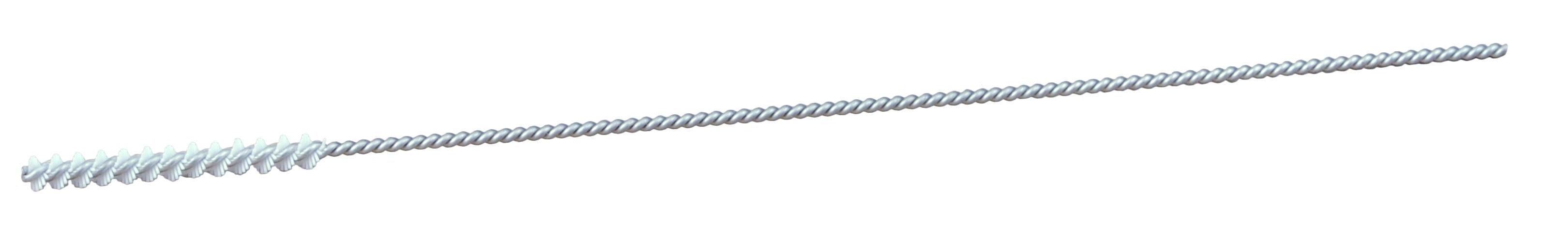 Nylox&reg; 85844 Crimped Composite Back Rectangle Straight Disc Brush, 5 in Dia Brush, 7/8 in Center Hole, Silicon Carbide Fill