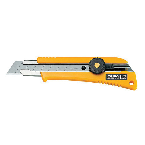 KLEVER INNOVATIONS KCJ-XC-30Y Deluxe Exchange Safety Cutter, Quick-Change Blade, Carbon Steel Blade, 1 Blades Included, 7 in OAL