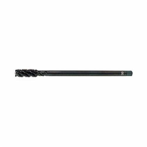 product HY-PRO® 2930001 290 Spiral Flute Tap, Right Hand Cutting, 1/4-20 Thread, H3 Thread Limit, Semi-Bottoming Chamfer, Right Hand Flute Direction, 3 Flutes, Steam Oxide, HSS-E