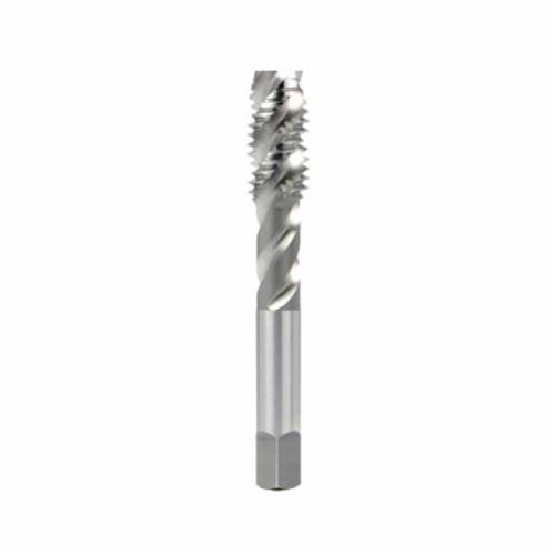 OSG 1986300 143 Slow Spiral Flute Tap, Right Hand Cutting, M8x1.25 Thread, D5 Thread Limit, Plug Chamfer, Right Hand Flute Direction, 3 Flutes, Bright, HSS