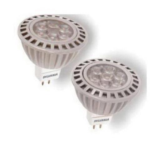 Sylvania UltraLED&trade; 78424 Dimmable LED Lamp, 6 W, GU5.3 Lamp Base, MR16 Shape, 12 VAC/VDC