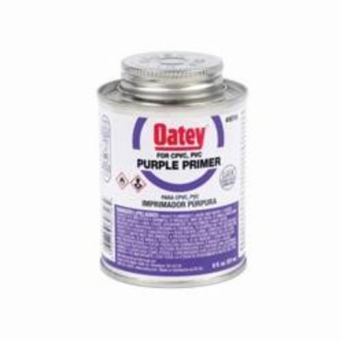 Oatey® 30757 Primer, For Use With PVC and CPVC Pipe and Fittings, Purple, 16 oz Container