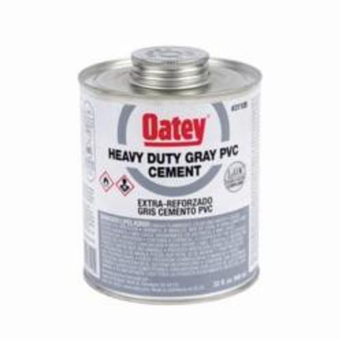 Oatey® 31014 Low VOC Regular Body PVC Cement, 16 oz Container, Clear, For Use With PVC Pipe