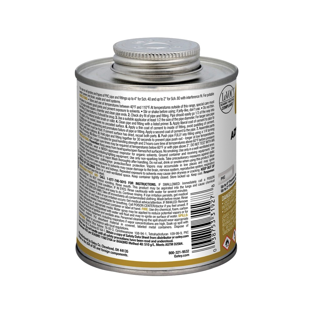 Oatey&reg; 31911 9882