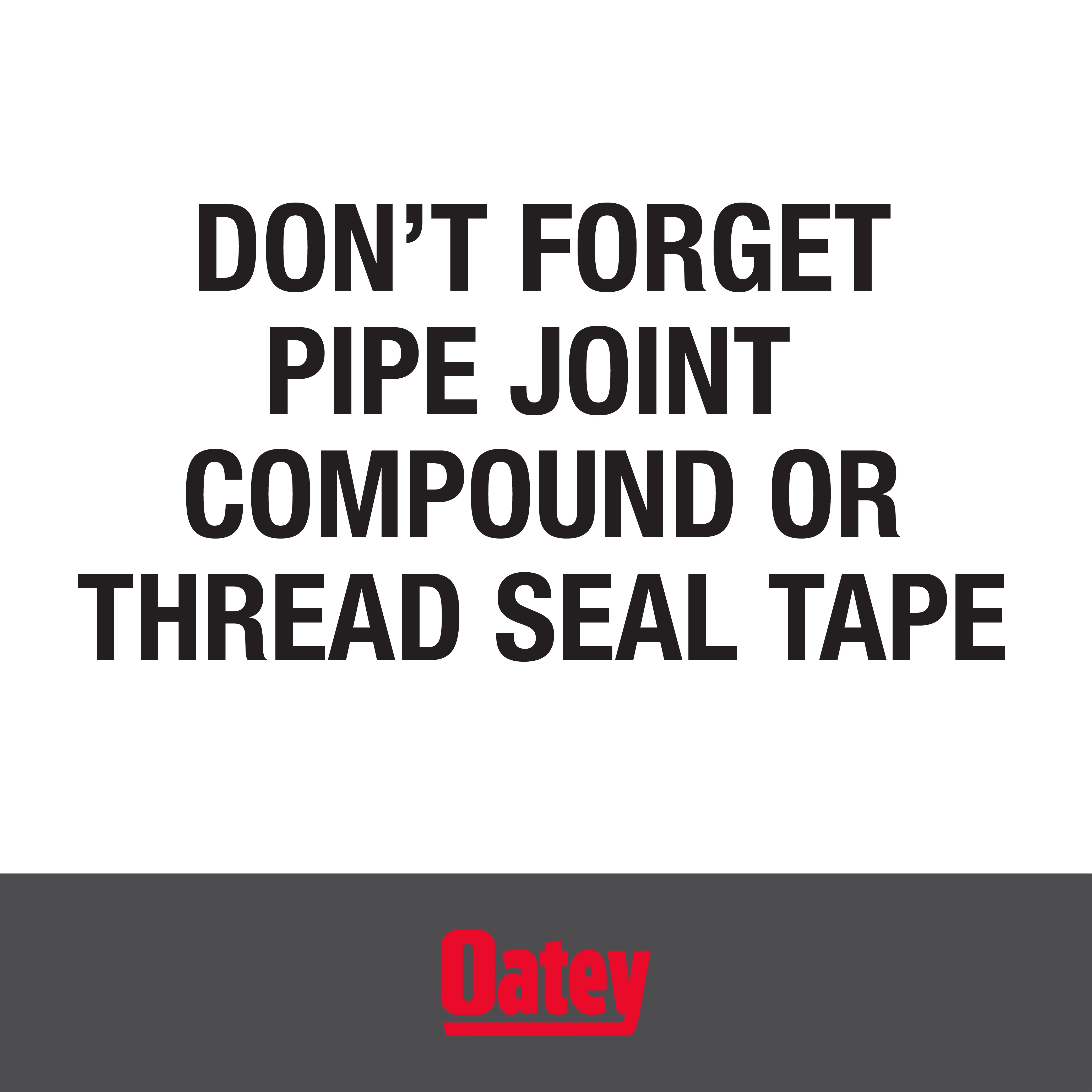Oatey&reg; 39016 34700