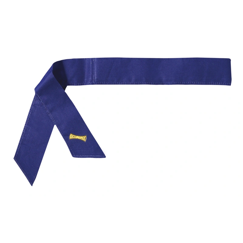 OccuNomix MiraCool&reg; 954-BDN Headband, Universal, Blue Denim, Cotton, Tie Closure