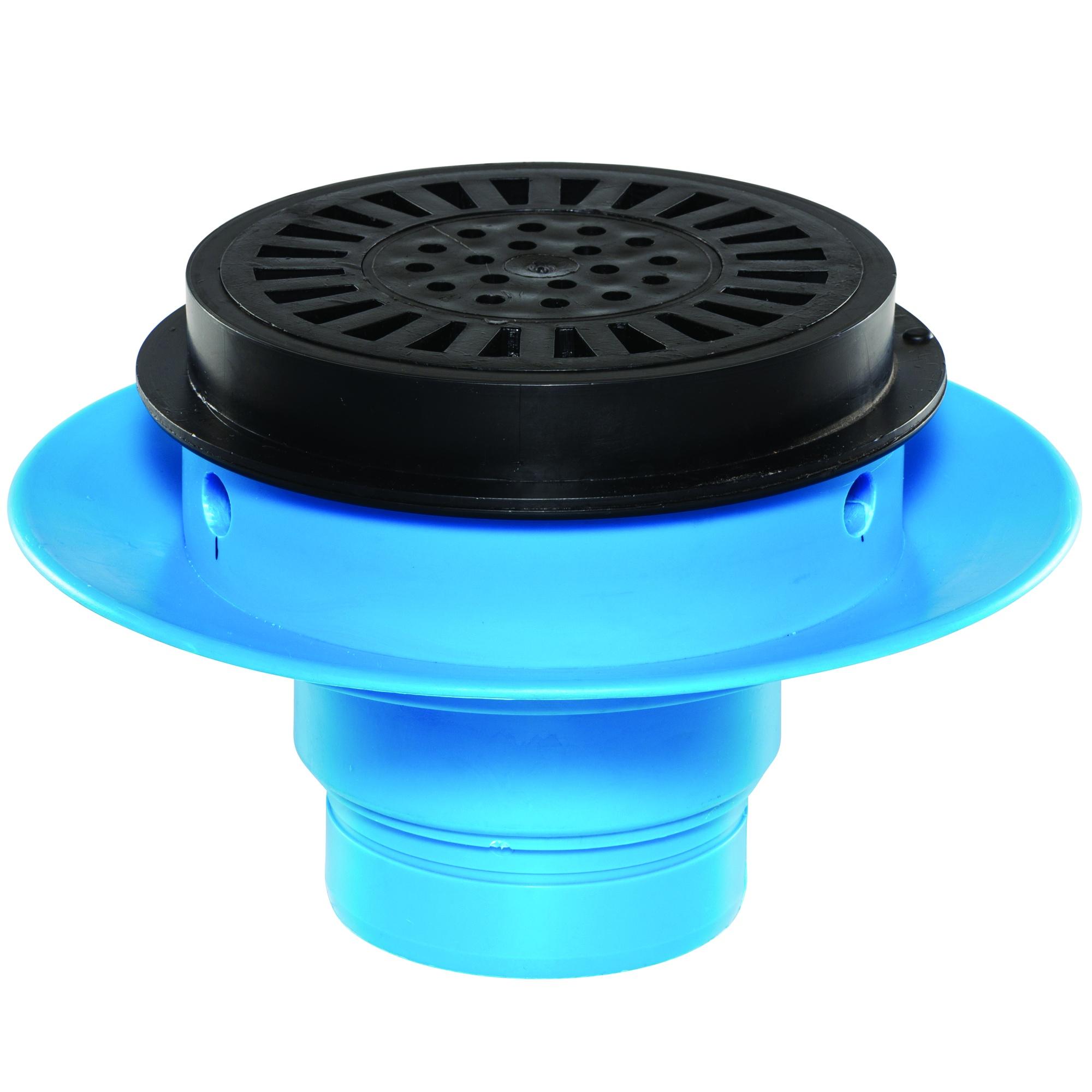Orion&reg; Blueline&trade; 710235 FD-1 Floor Drain, 3 in Outlet, No-Hub Connection, Import