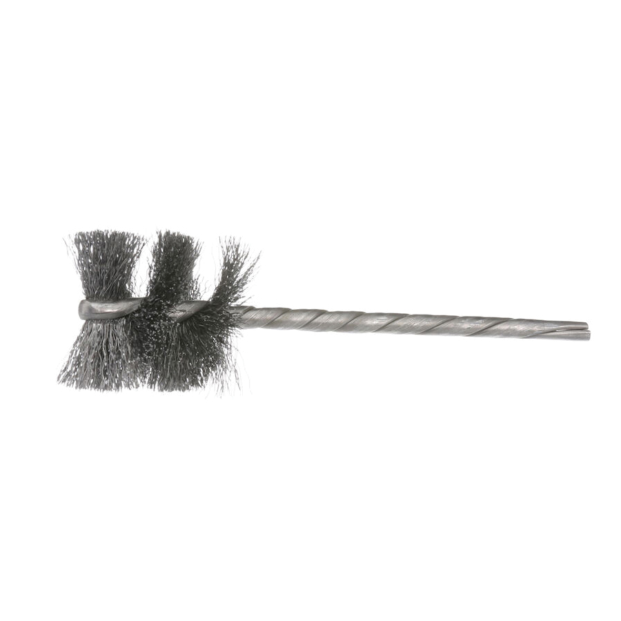 Osborn Situft™ 0003510700 Crimped Wire Internal Side Action Tube Brush, 7/8 in Dia x 5/8 in L, 2-1/4 in OAL, 0.005 in Dia Filament/Wire, Carbon Steel Fill
