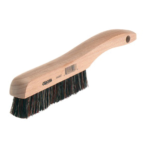 Osborn 0005404700 Plater's Fiber Brush, 5-1/4 in L x 1-1/16 in W Brush, 10 in OAL, 1 in L Mixed Tampico Trim