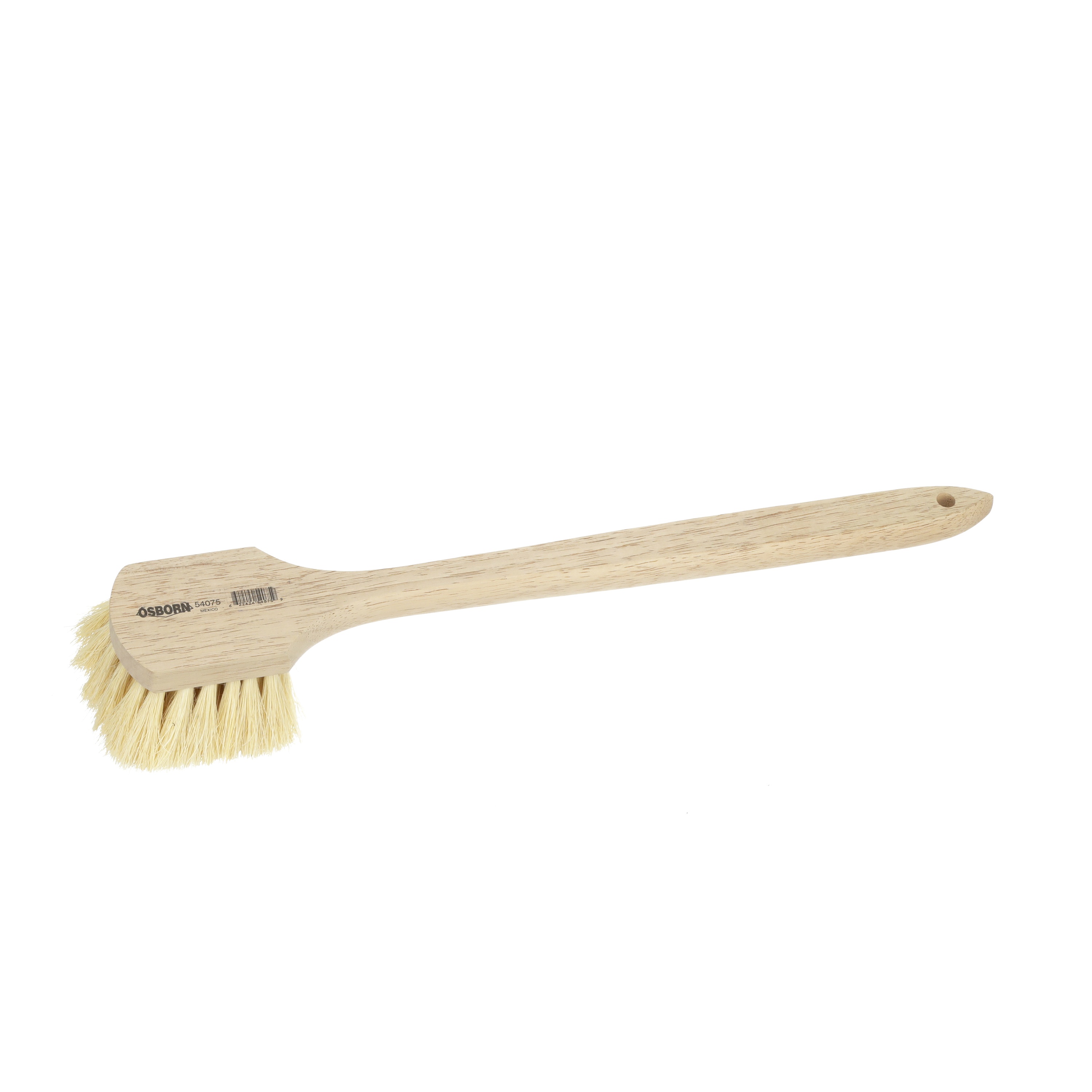 Osborn 0005403300 Scratch Brush, 5-1/4 in L Brush, 5/8 in W Block, 10 in OAL, 1-1/8 in L Steel Trim