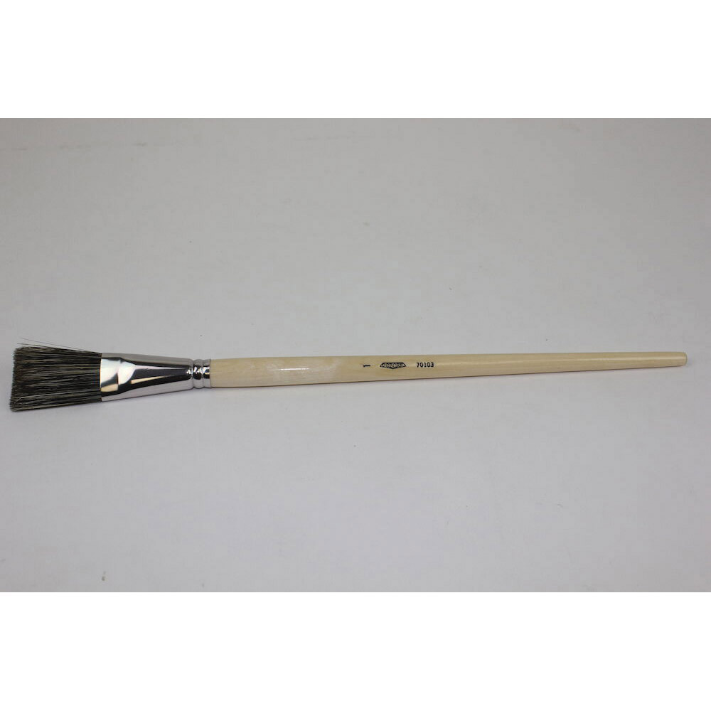 Osborn 0007015100 Varnish Brush, 1 in China Bristle Brush, Wood