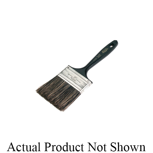 Osborn 0007110300 Varnish Brush, 2-1/2 in Mixed Polyester/Bristle Brush, Plastic Handle, Oil Based Paints