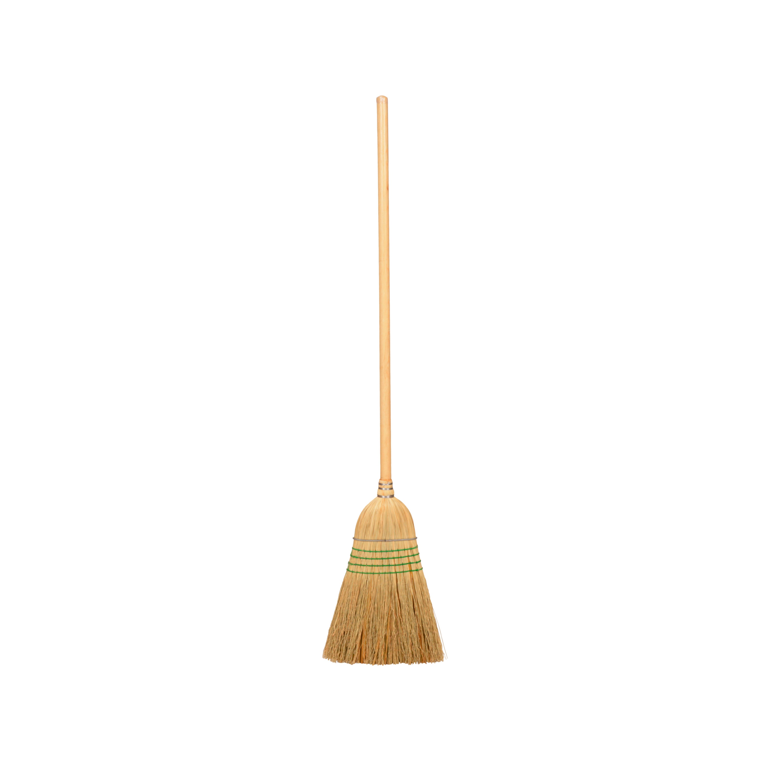 Anchor&reg; 98095 Warehouse Broom, Corn/Sotol Bristle, 20 in L Trim, Wood Handle