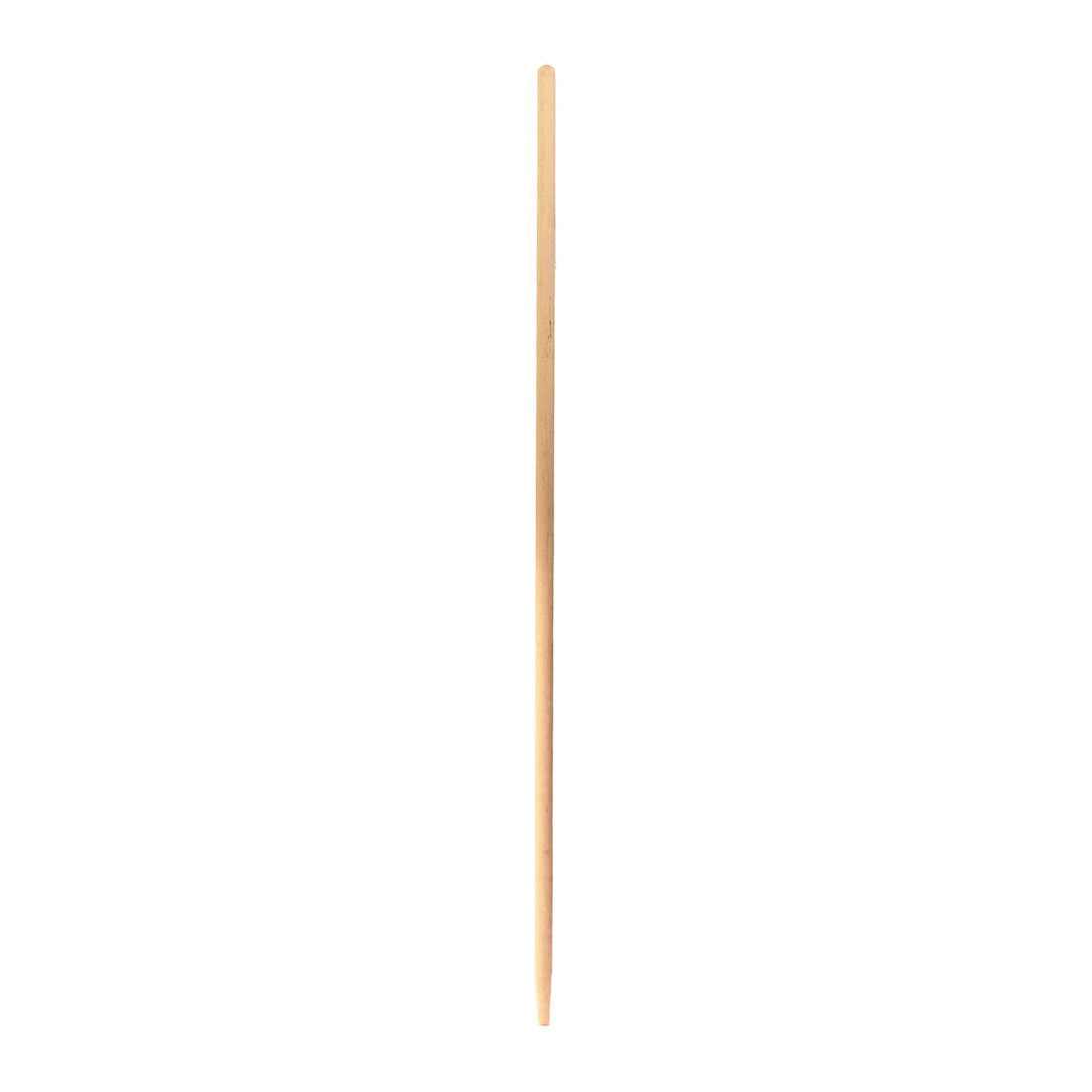 Anchor® 5HDLEMT Threaded Broom Handle, 15/16 in Dia x 60 in L, Hardwood/Metal Tip