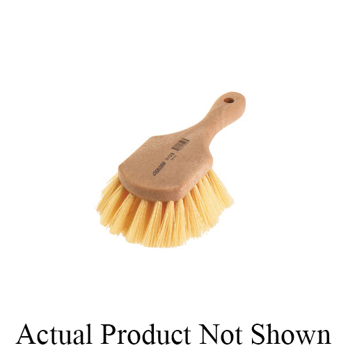 Osborn 0008101800 Economy Utility Scrub Brush, 4-3/4 in L x 5 in W Brush, 10 in OAL, 1-7/8 in L Tampico Trim