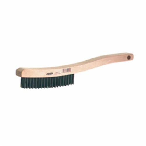 Osborn 0005401700 Scratch Brush, 6 in L x 31/32 in W Brush, 13-11/16 in OAL, 1-1/8 in L Stainless Steel Trim