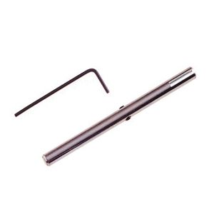 Osborn Situft&trade; 0007500500 Brush Holder With Socket Set Screw and Wrench, 3-3/8 in L, 1/4 in W/Dia, For Use With Side Action Tube Brush