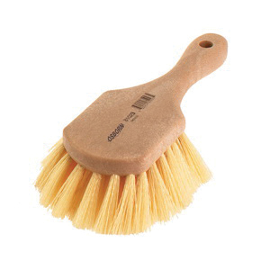 Osborn 0008101800 Economy Utility Scrub Brush, 4-3/4 in L x 5 in W Brush, 10 in OAL, 1-7/8 in L Tampico Trim